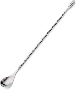 Bar Spoon, 40 cm  Stainless Steel Teardrop